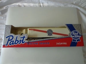 ERTL DIE CAST 1:64 TRACTOR TRAILER PABST BLUE RIBBON BEER - Picture 1 of 9
