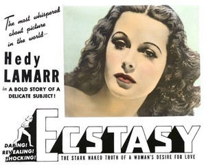 Ecstasy Lobby Card Hedy Lamarr 1933 Old Movie Photo