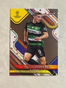 2024-25 Topps Finest UCC UEFA Viktor Gyokeres #3 Sporting CP - Bild 1 von 2