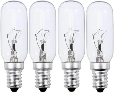 40w SES E14 Clear Lamp Tubular Cooker Hood Extractor Light Bulb in Packs - Image 1 of 4