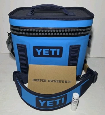 Yeti Hopper Flip 8 кулер Big Wave синий ОГРАНИЧЕННЫЙ ВЫПУСК ЦВЕТ Быстрая доставка - Изображение 1 из 4