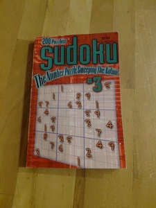 Sudoku Buch Nummer 3 200 Rätsel - Bild 1 von 6