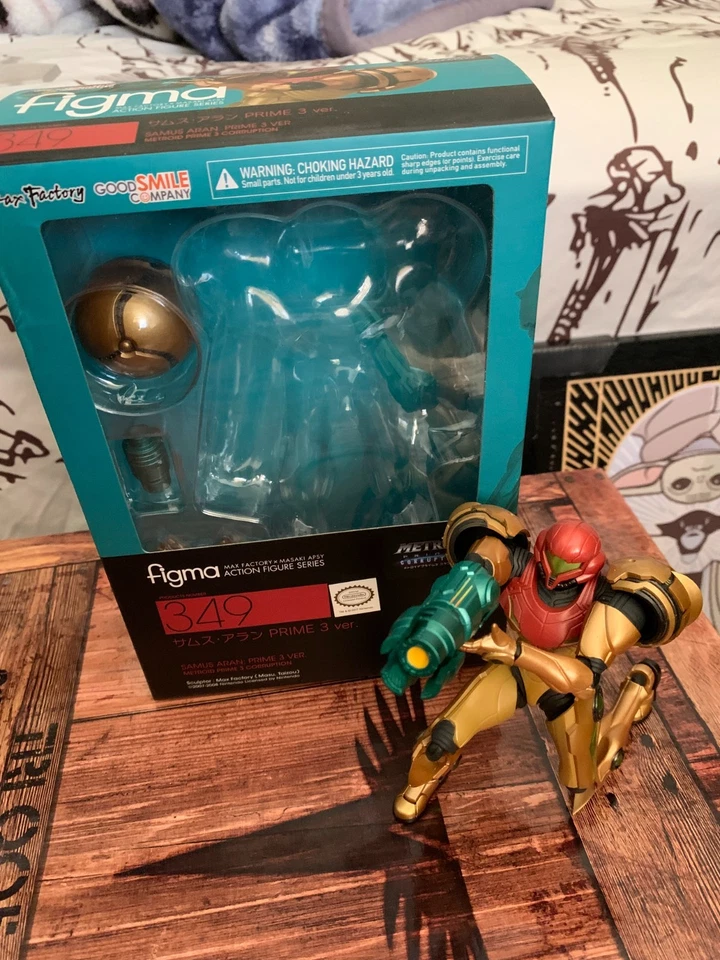 Figma Samus Metroid Prime 3 Corruption 349 Max Factory Good Smile Company EE. UU. Foto 1 de 1