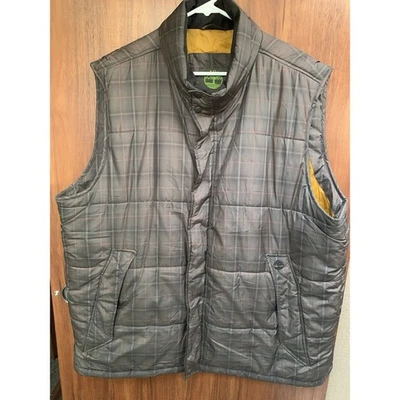 Timberland Puffer Vest Full Zip & Snaps Logo Men XXL Pockets EUC Fast Shipping - Image 1 of 3