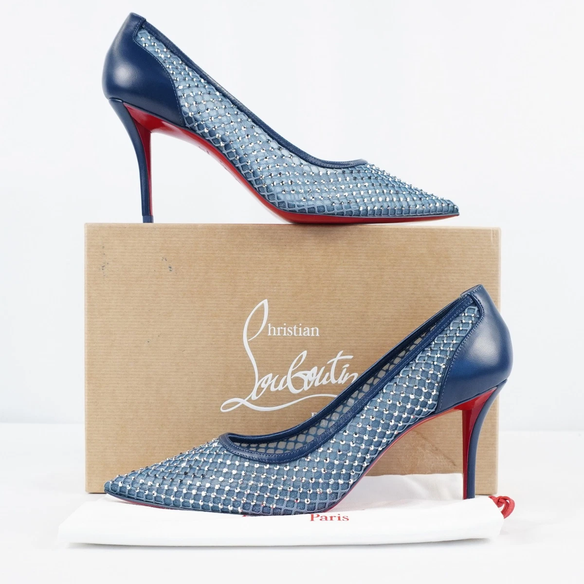 Christian Louboutin Blue Heels for Women for sale | eBay