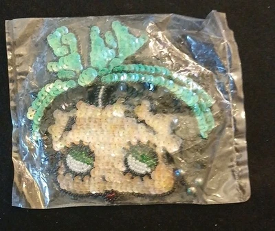 Parche de lentejuelas y cuentas Betty Boop  Foto 1 de 3