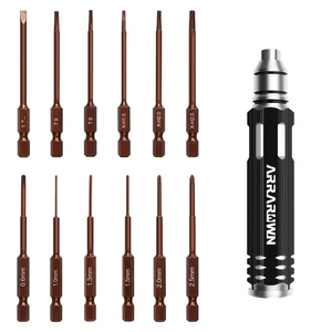 Set Cacciaviti Esagonali 12 in 1 RC Hobby Tools Kit S2 Strumento Acciaio per RC Auto Modalità... - Foto 1 di 7