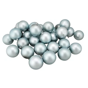 Northlight 32 kt Meerjungfrau blau bruchsicher matt Weihnachtskugel Ornamente 3,25 Zoll - Bild 1 von 4