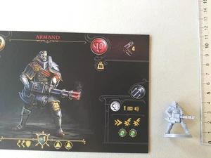 ARMAND MINIATURE+CARD/STRETCH GOALS /ANCIENT BLOOD VAMPIRE HUNTERS G823 - Imagen 1 de 1