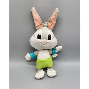 Baby Looney Tunes Bugs Bunny Plush Bath Toy Nylon Fisher Price 2002 Vintage 11" - Picture 1 of 10