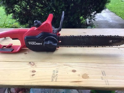 Hyper Tough Corded Chainsaw 14 Inch Blade Early Model Rare! - Image 1 of 4
