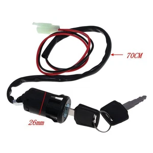 Interruptor de llave de encendido ATV Interruptor de 2 cables Llave de bloqueo para Go Kart Moto Quad - Imagen 1 de 7