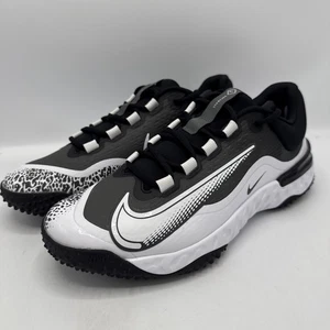 Nike Alpha Huarache Elite 4 Turf Sz 9.5 Women’s Softball Shoes Style FD2746-002 - Picture 1 of 11