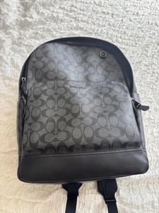 COACH black backpack - Picture 1 of 6