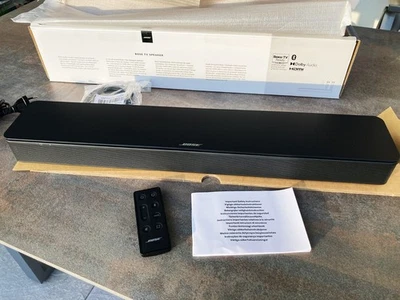 Bose TV Speaker – kompakte Soundbar mit Bluetooth-Verbindung, Black - Bild 1 von 4