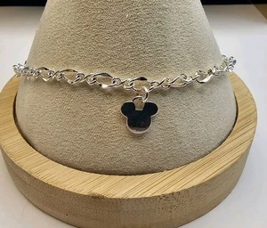 Tobillera o pulsera de metal Disney Mickey Mouse 8,5" - Imagen 1 de 6