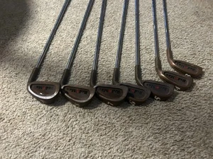 Dunlop Red Max Beryllium Copper Iron Set BRUNSWICK Golf 3-9 - Picture 1 of 6
