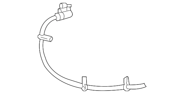 Manguera de freno original Ford 6F9Z-2078-B Foto 1 de 2