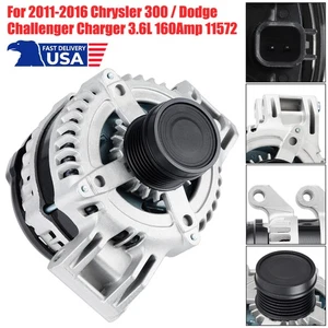 Alternator For 2011-2016 3.6L Chrysler 300 Dodge Challenger Charger 160Amp 11572 - Bild 1 von 9