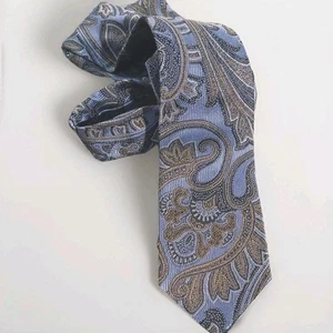 Nordstrom Men's Shop Blue Paisley Tie MSRP $80 - Picture 1 of 4
