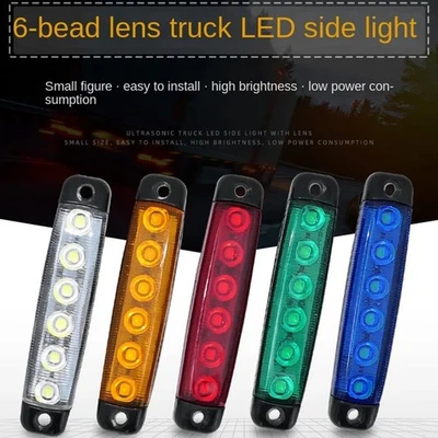 Practical Truck Sidelight Side Marker Lights External Replacement Parts - Image 1 of 4