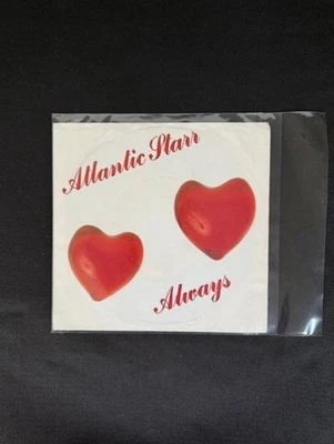 Atlantic Starr ~ Always/Always instr. 45 w picture sleeve 1987 Warner Bros. VG+ Foto 1 de 4