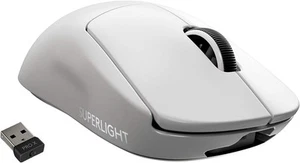 Logitech - Souris de jeu optique sans fil légère PRO X SUPERLIGHT avec HERO - Photo 1/6