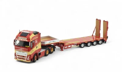 Tekno 1:50 Torben Rafn Volvo FH05 Globetrotter XL low loader 86275 Truck Diecast - Image 1 of 4