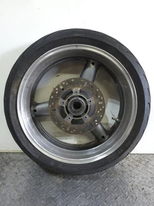 1999-2007 HAYABUSA OEM REAR WHEEL RIM ASSEMBLY (SMALL HOP) - Picture 1 of 18