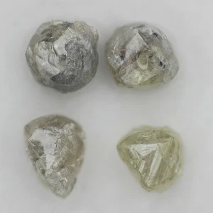 Lote real 0,99 Ctw MEZCLA AMARILLA diamante suelto áspero natural diamante crudo sin cortar - Imagen 1 de 1