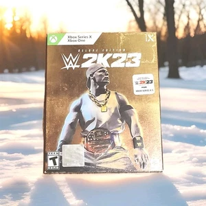 WWE 2K23 Edición Deluxe Xbox One/Serie X Microsoft 2023 Probado Funciona Muy bien  - Imagen 1 de 5