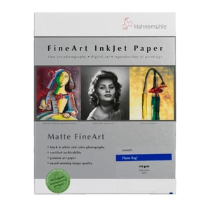 Hahnemuhle Matte Fineart Photo Rag Smooth A3+ 25 fogli 188 gr. - Bild 1 von 1
