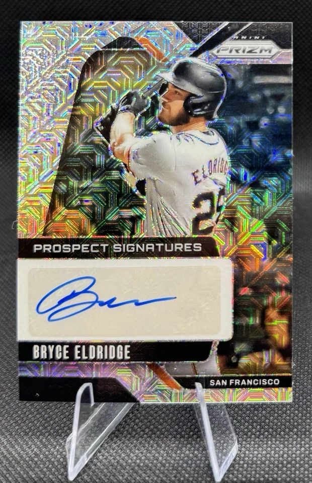 BRYCE ELDRIDGE (AU,/25) 2025 Panini Prizm Prospect Signatures +2024 Crusade /100 - Image 1 of 4