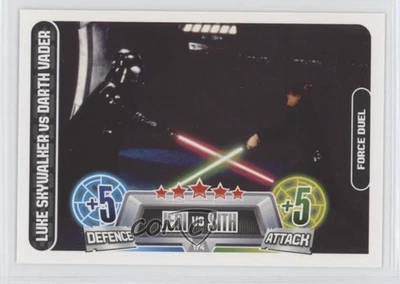 2013 Force Attax Star Wars Movie Edition Series 2 Luke Skywalker vs Darth Vader - Image 1 of 2