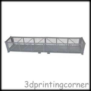 1x CONTENEDOR DE ESTIRAMIENTO LARGO IMPRESO EN 3D 1:43, Modelo O Diorama Paisaje Ferroviario - Imagen 1 de 9