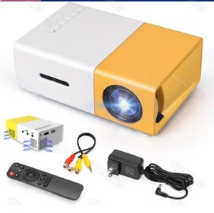 MINI LED PROJECTOR-TURN ANY WALL INTO A MOVIE THEATER IN YOUR HOUSE 1080P New - Picture 1 of 4