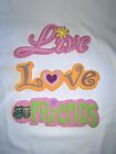 Live Flower Love Heart Friends Owls Styrofoam Foam Stickers - Arts & Craft