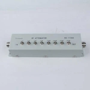 0 - 82DB VARIABLE/ STEP ATTENUATOR 50 OHM for Ham Radio Transmitter NEW - Picture 1 of 5