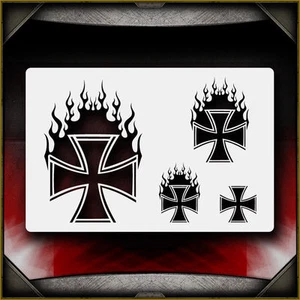 Iron Cross 1 Airbrush Stencil Template Airsick - Picture 1 of 1