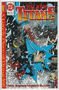 NEW TITANS #61 (1988) NEAR MINT+ 9.6 - Picture 1 of 2