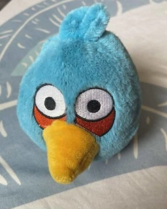 Commonwealth Angry Birds Plush Blue Bird 2010 Stuffed Animal Jake Jay Jim 11inch - Picture 1 of 3