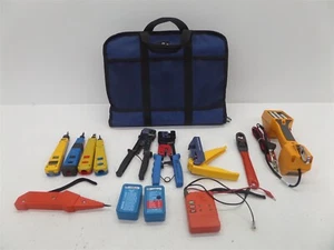 Mixed Lot Of 13 Lineman's Cable Tools Harris/Ideal/Craftsman W/ Accessories - Picture 1 of 19