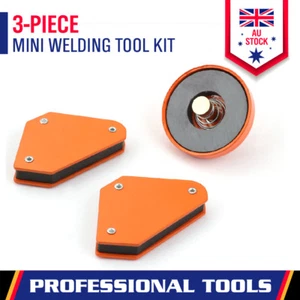 3-Piece Welding Magnetic Square Welder Holder Arrow Clamp 45 90 135° 4.5KG 10LB - Picture 1 of 5