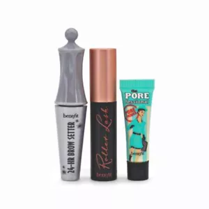 Benefit Travel Size Eyes Brows & Face Roller Lash Mini 3 Piece Set - Missing Box - Picture 1 of 1