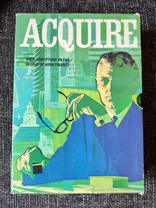 ACQUIRE 3M Bookshelf Board Game Vintage 1968 Rare - Picture 1 of 14