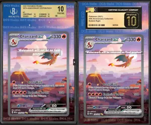 Charizard EX SIR 199/165 CGC BGS Display Extend Art per Pokemon Classificato 151 Lastra - Foto 1 di 6