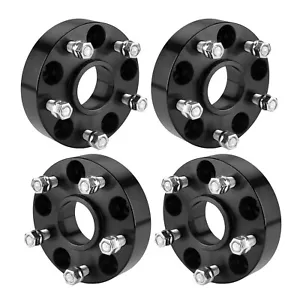 4X 1.5" 5x5 5x127 Hubcentric Wheel Spacers 14x1.5 For 2018-2023 Jeep Wrangler JL - Picture 1 of 10