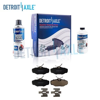 Pastilhas de freio traseiras de cerâmica para 1993 - 2005 Ford Taurus Lincoln Continental Sable - Imagem 1 de 4