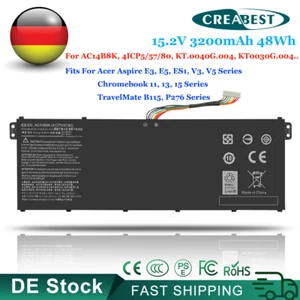 15,2V 3.2Ah 4ICP5/57/80 4ICP5/57/80 Bateria do Acer Aspire E5-771 ES1-311 511 711 - Zdjęcie 1 z 12
