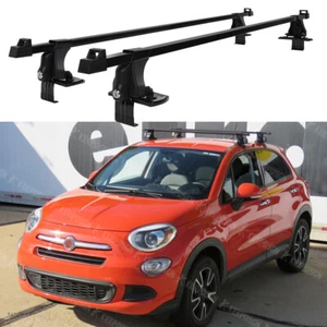 For Fiat 500 500X 54" Roof Rack Cross Bar Luggage Cargo Kayak Carrier with Lock - Picture 1 of 17